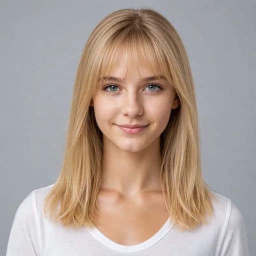Wispy Bangs women's AI hairstyle preview
