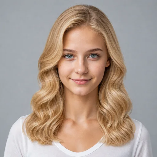 Glam Waves AI hairstyle try-on template